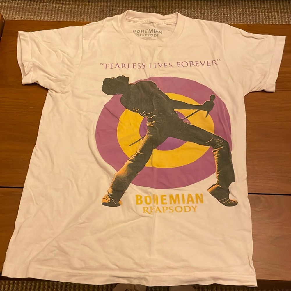 NWT Hot Topic Bohemian Rhapsody Queen Shirt